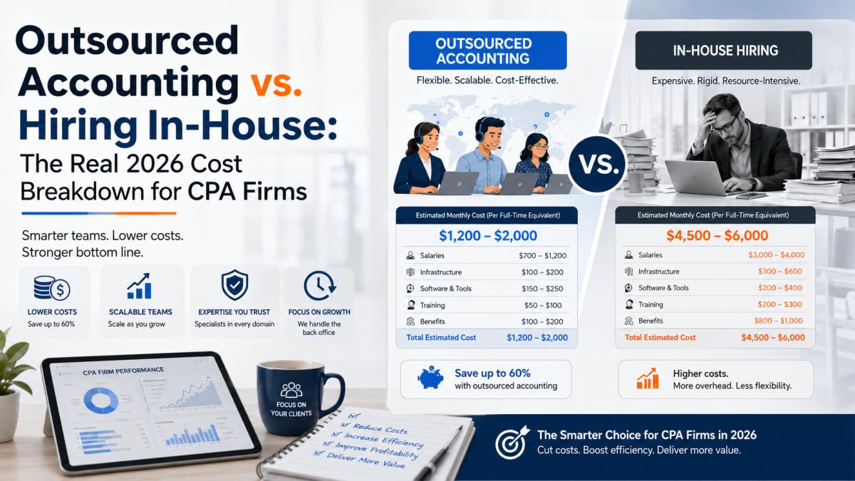 Outsourced Accounting vs. Hiring In-House: The Real 2026 Cost Breakdown for CPA Firms